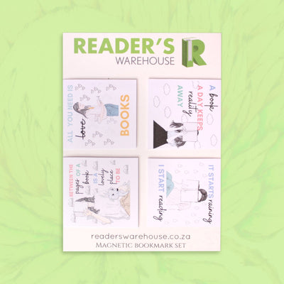 Magnetic Bookmark Ladies 4 Set - Readers Warehouse
