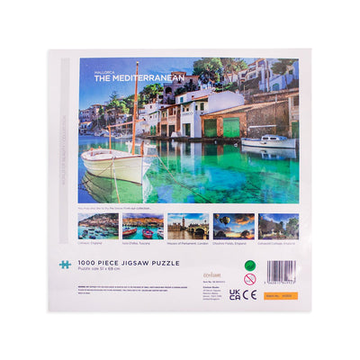 Mallorca The Mediterranean 1000 Piece Jigsaw Puzzle Box - Readers Warehouse