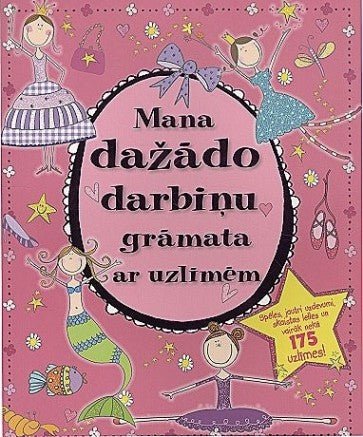 Mana Dažādo Darbiņu Grāmata Ar Uzlīmēm (Latvian) - Readers Warehouse