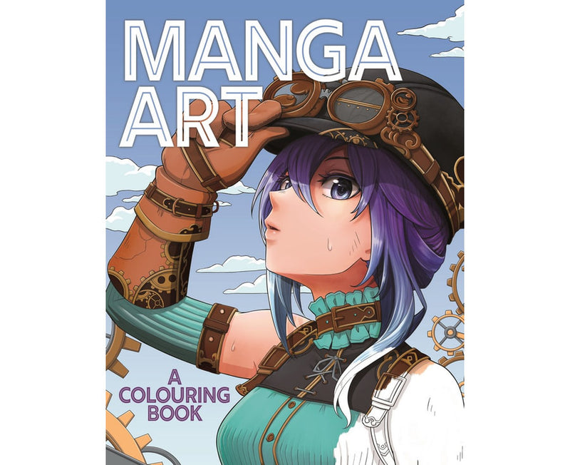 Manga Art: A Colouring Book