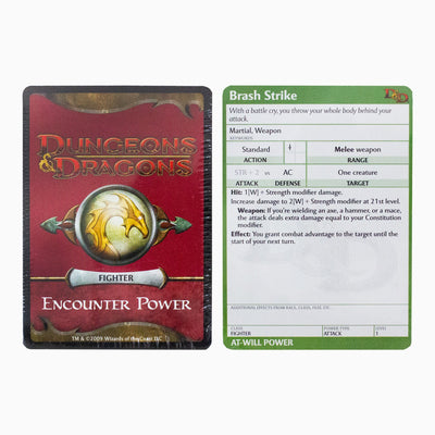 Martial Power Fighter Power Cards - Readers Warehouse