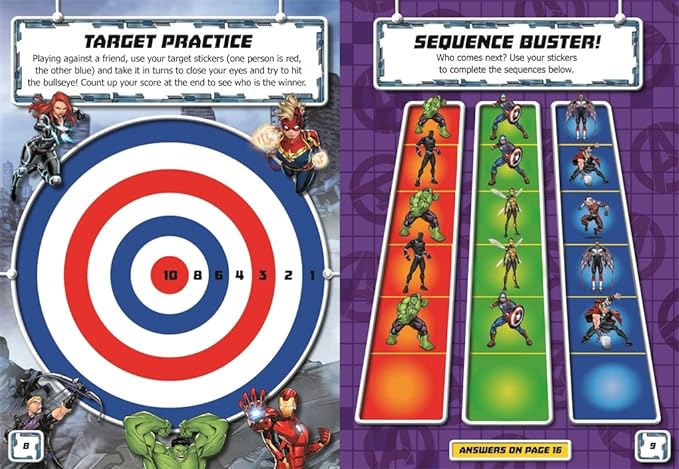 Marvel Avengers: Sticker Play Mighty Activities - Readers Warehouse