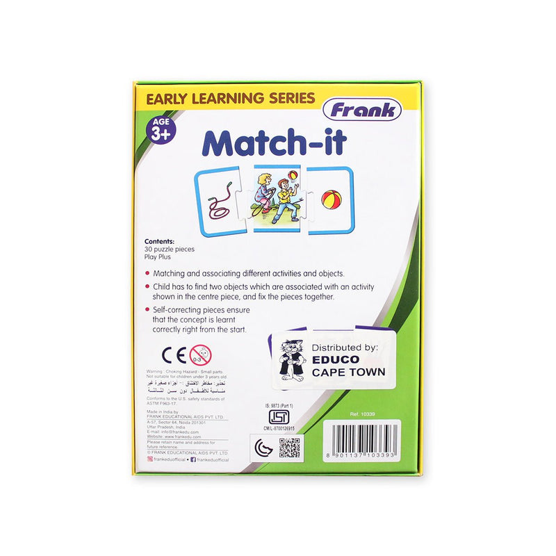 Match It - Age 3+ Box Set - Readers Warehouse