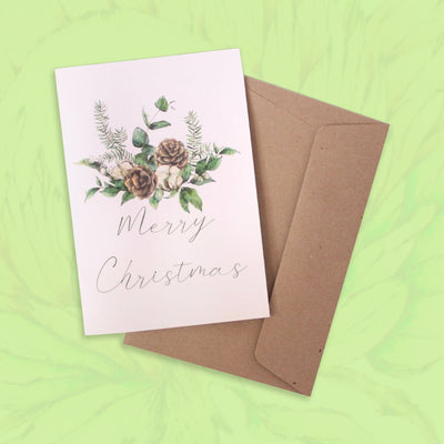Merry Christmas Acorn Wreath Cards - Readers Warehouse