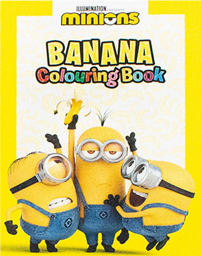 Minions Banana Colouring Book - Readers Warehouse