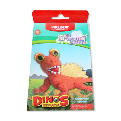 Modeling Foam - Dino's Return (Orange Dino) - Readers Warehouse