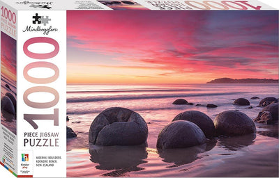 Moeraki Boulders, Koekohe Beach, New Zealand - 1000 Piece Puzzle - Readers Warehouse