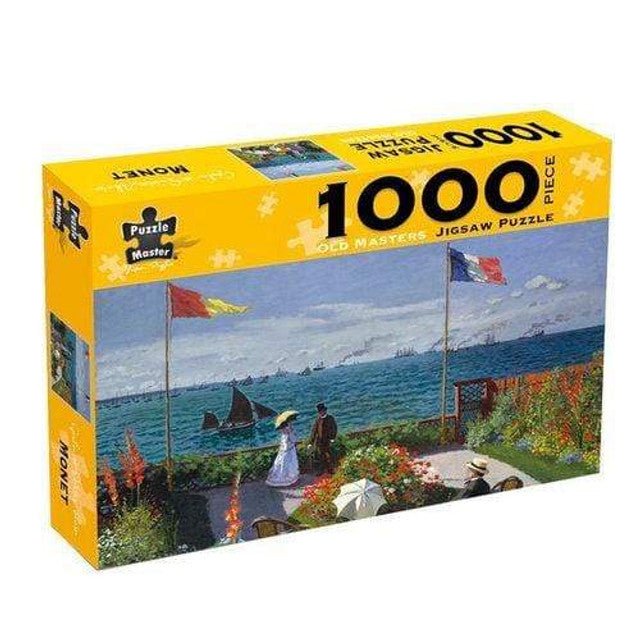 Monet Garden At Sainte Adresse - 1000 Piece Puzzle - Readers Warehouse