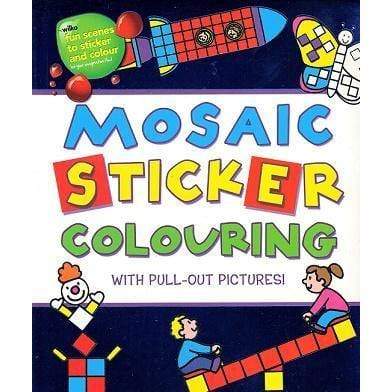 Mosaic Sticker Colouring - Readers Warehouse