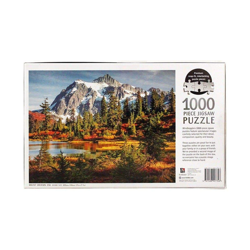 Mount Shuksan And Picture Lake, USA - 1000 Piece Puzzle - Readers Warehouse