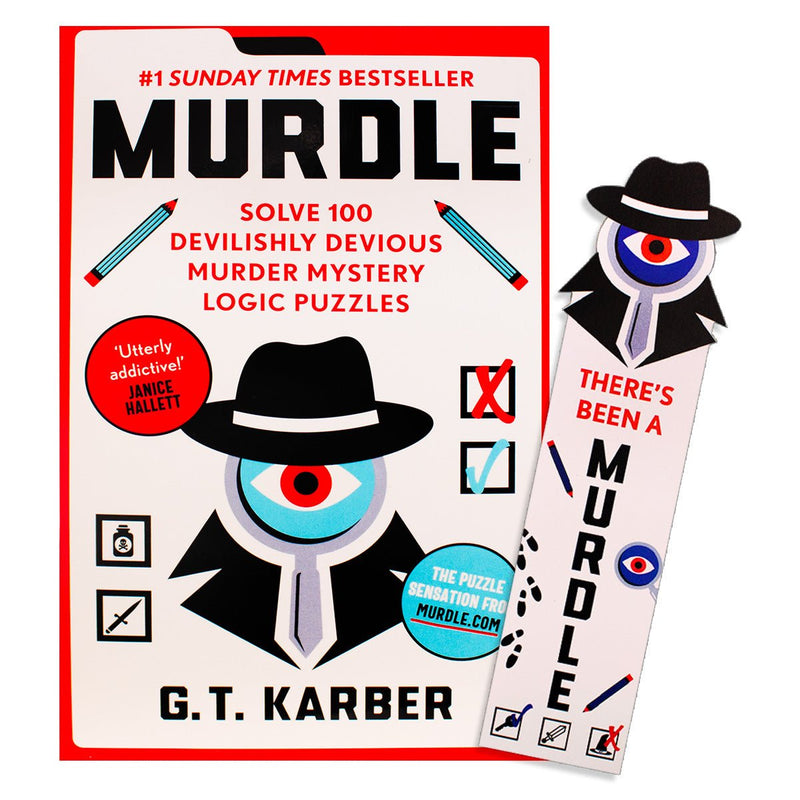 Murdle with exclusive bookmark - Readers Warehouse