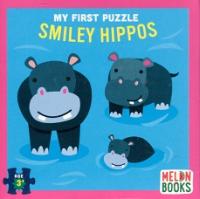 My First Puzzle - Smiley Hippos - 25 Piece Puzzle - Readers Warehouse