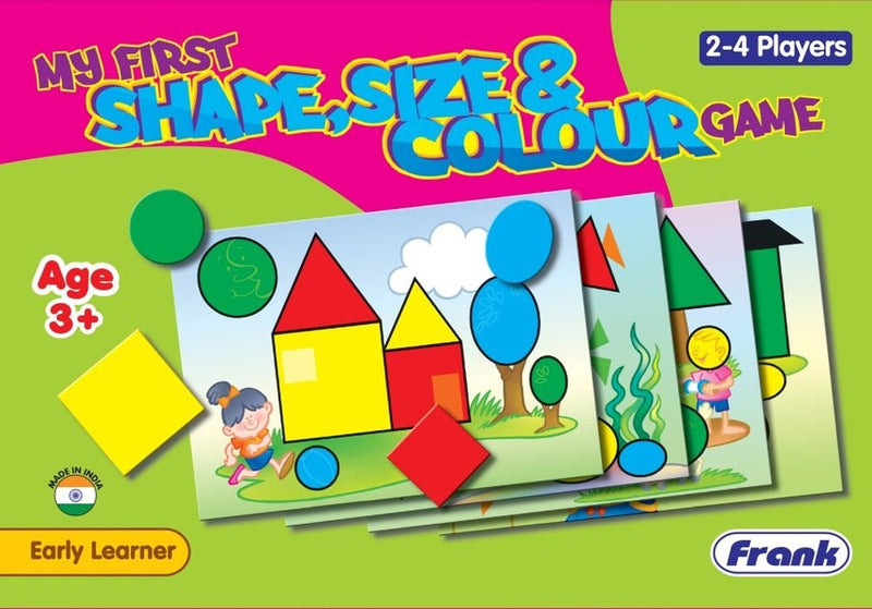 My First Shape Size And Colour Game-Set | Readers Warehouse