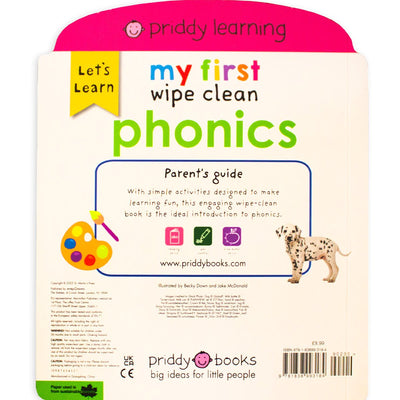 My First Wipe Clean: Phonics - Readers Warehouse
