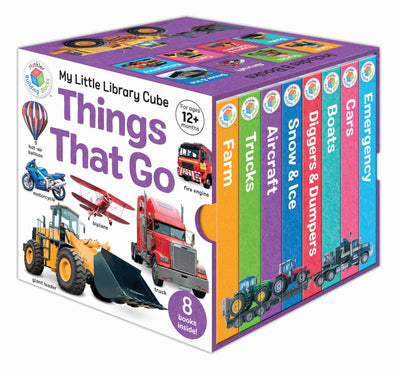 My Little Library Cube: Things That Go Box Set - Readers Warehouse