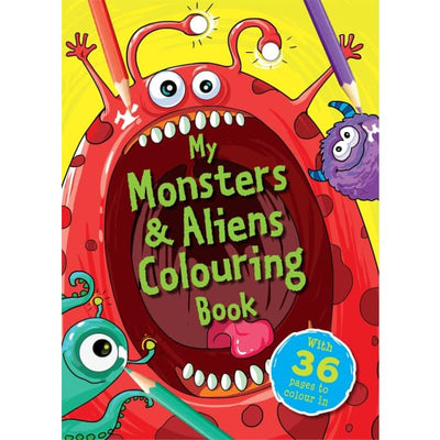 My Monsters & Aliens Colouring