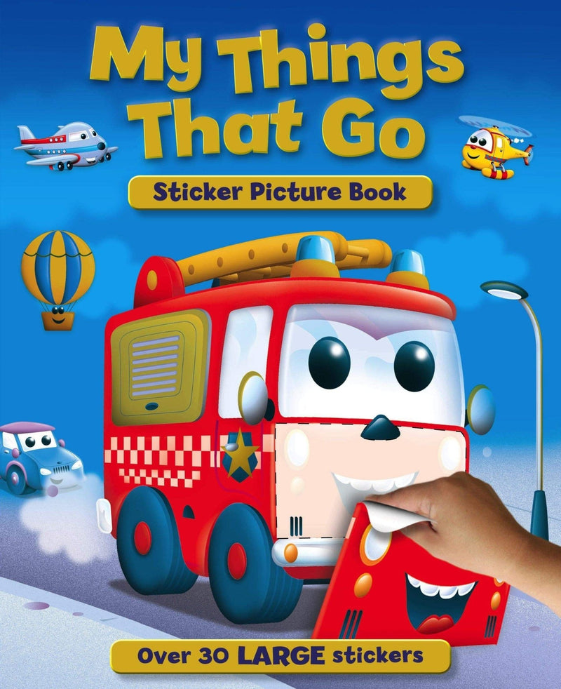 My Things That Go Sticker Picture Book - Readers Warehouse