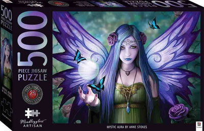 Mystic Aura 500 Piece Puzzle Box - Readers Warehouse
