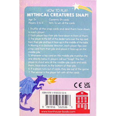 Mythical Creatures Snap Card Pack - Readers Warehouse