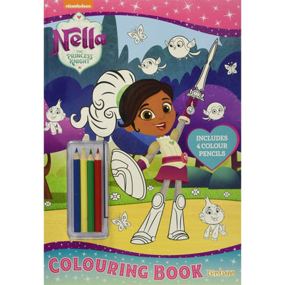 Nella the Princess Knight: Colouring Book - Readers Warehouse