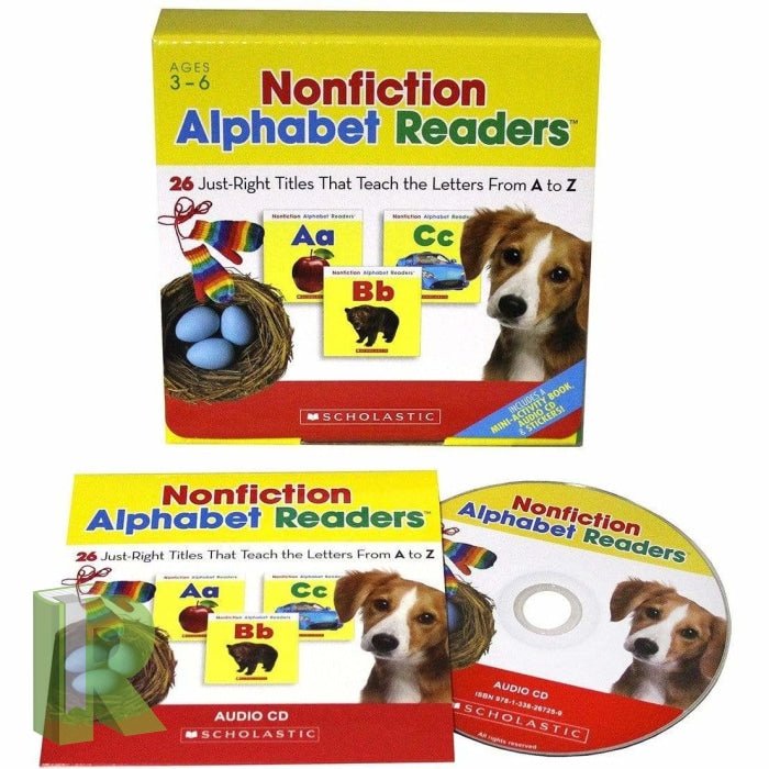 Nonfiction Alphabet Readers - Parent Pack - Readers Warehouse