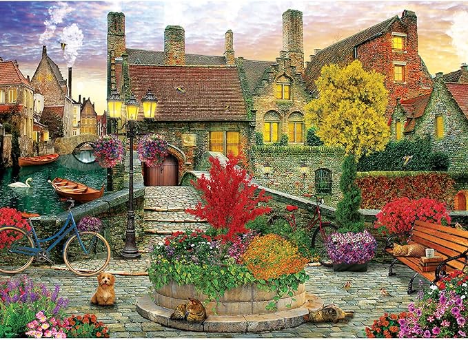 Old Town Living 1000 Piece Puzzle Box set - Readers Warehouse
