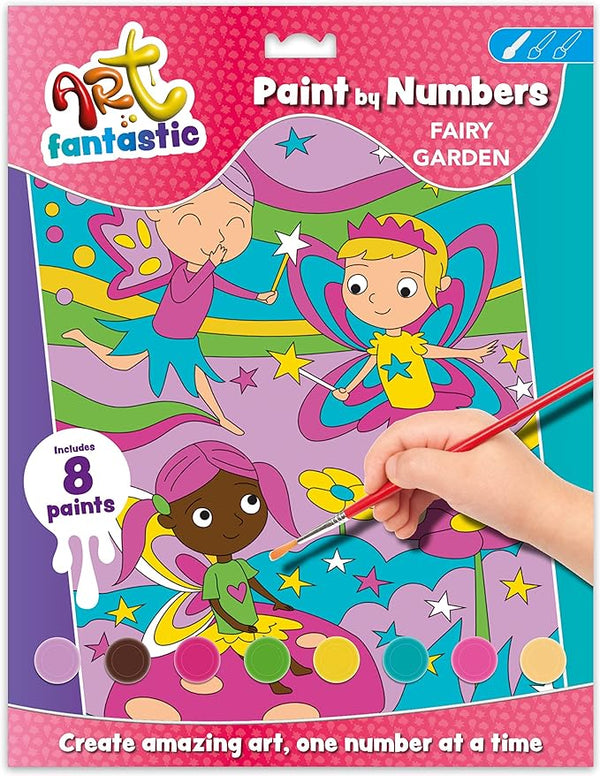 Fairy Garden Paint by Numbers Fairy Garden Paint by Numbers