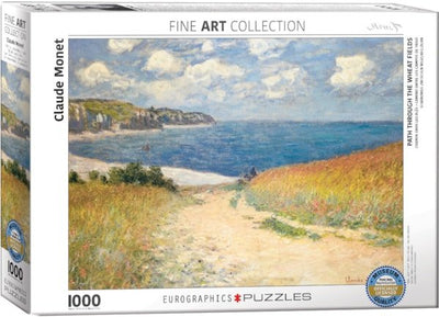 Path through the Wheat Fields 1000 Piece Puzzle - Readers Warehouse