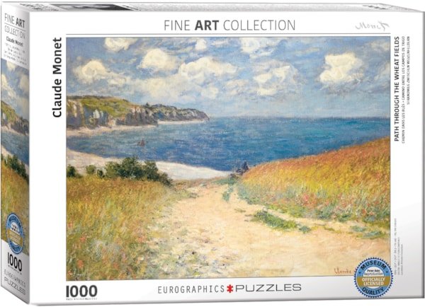 Path through the Wheat Fields 1000 Piece Puzzle - Readers Warehouse