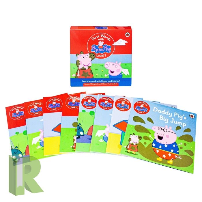 Peppa Pig First Words Level 1 Book Collection - Readers Warehouse