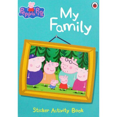 Peppa Pig My Family Activity Book - Readers Warehouse