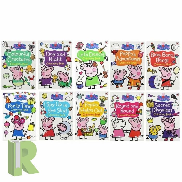 Peppa Pig Ultimate Colouring Book Collection - Readers Warehouse