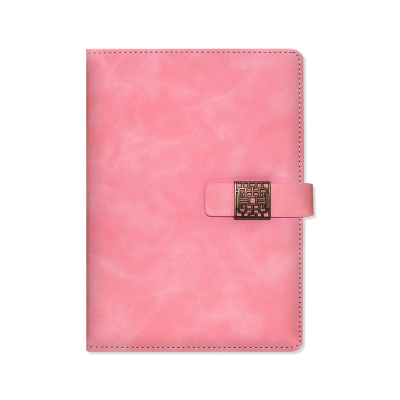 Pink Padded A5 Notebook - Readers Warehouse