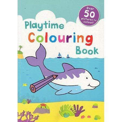 Playtime Colouring Book: Dolphin - Readers Warehouse