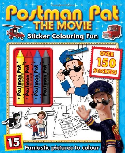 Postman Pat - Sticker Colouring Fun Character - Readers Warehouse