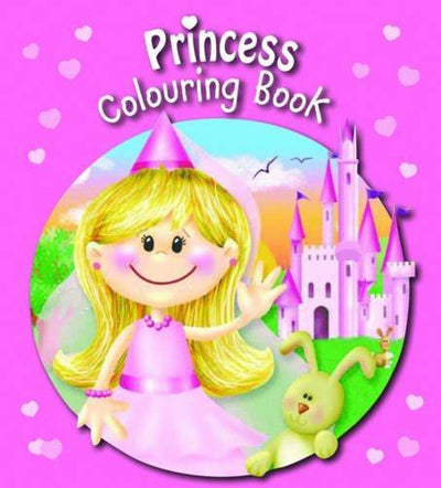 Princess Colouring 4 Book Pack - Readers Warehouse