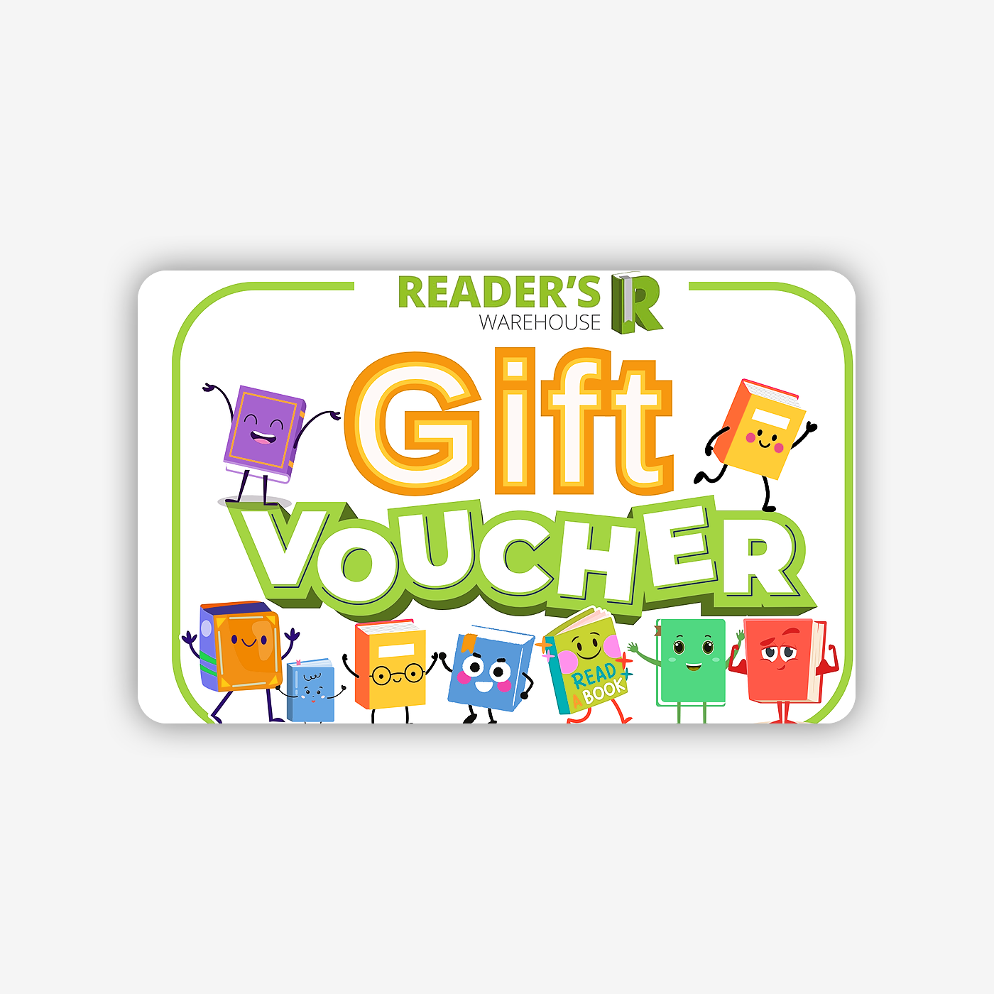 Readers Warehouse Gift Voucher | Readers Warehouse