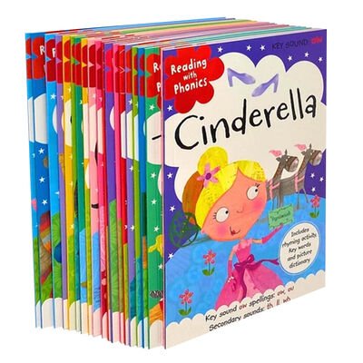 Reading with Phonics Fairy Tale Collection (20 Book Box Set) - Readers Warehouse