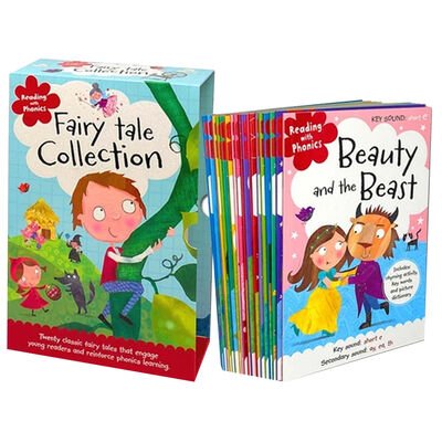 Reading with Phonics Fairy Tale Collection (20 Book Box Set) - Readers Warehouse