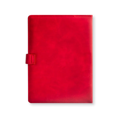 Red Padded A5 Notebook - Readers Warehouse