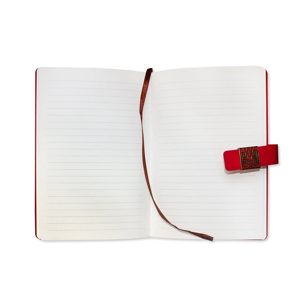 Red Padded A5 Notebook - Readers Warehouse