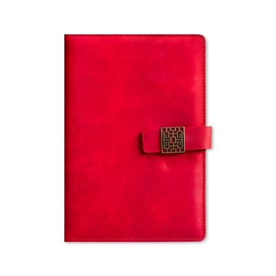 Red Padded A5 Notebook - Readers Warehouse