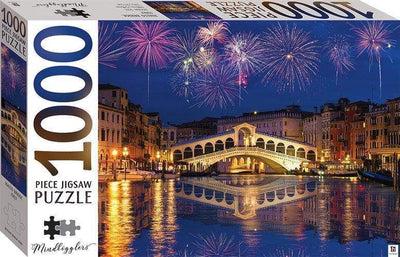 Rialto Bridge, Venice, Italy - 1000 Piece Puzzle - Readers Warehouse
