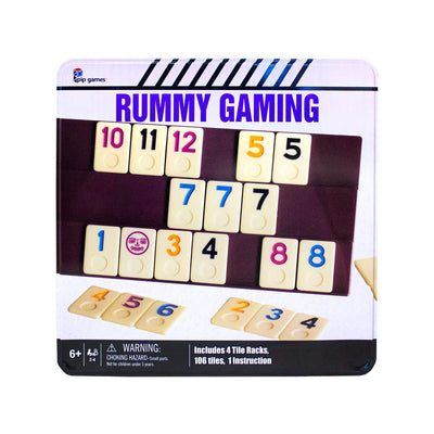 Rummy Gaming Tin Box-Set - Readers Warehouse