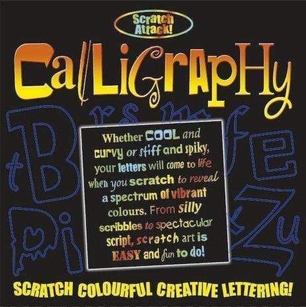Scratch Caligraphy Scratch Attack! Calligraphy | Readers Warehouse