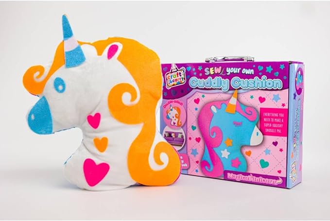 Sew Your Own Cuddly Cushion Magical Unicorn Box Set - Readers Warehouse