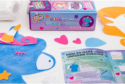 Sew Your Own Cuddly Cushion Magical Unicorn Box Set - Readers Warehouse