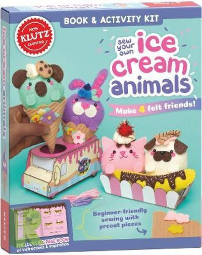 Sew Your Own Ice Cream Animals - Readers Warehouse
