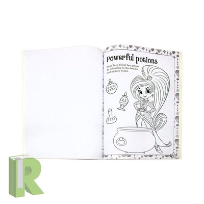 Shimer And Shine Dream Colouring Book - Readers Warehouse