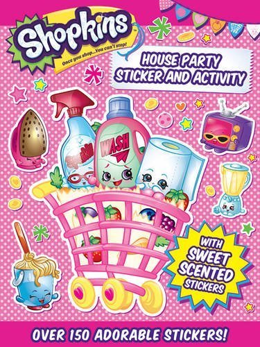 Shopkins House Party Sticker And Activity - Readers Warehouse